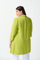 Classic Long Blazer - Key Lime