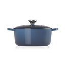 Signature Cast Iron Round Casserole 22cm - Ink