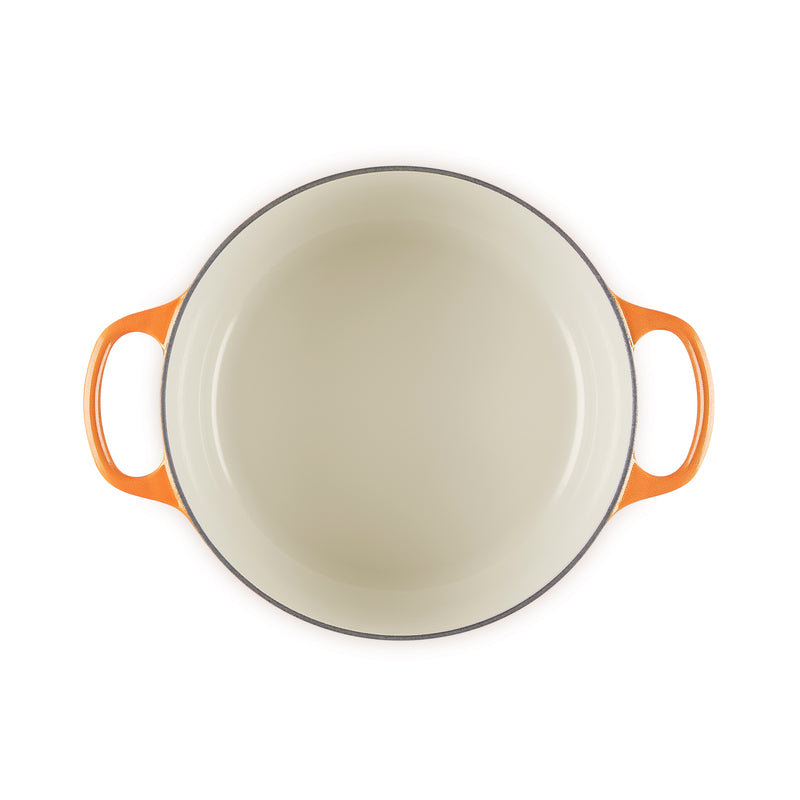 Signature Flamme Dorée Round Casserole - 24cm
