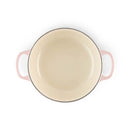 Signature Cast Iron Round Casserole 24cm - Shell Pink
