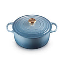 Signature Cast Iron Round Casserole 26cm - Chambray