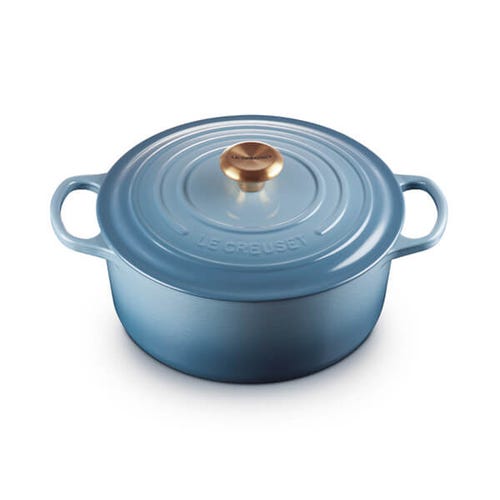 Signature Cast Iron Round Casserole 26cm - Chambray