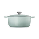 Signature Cast Iron Round Casserole 24cm - Sea Salt
