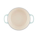 Signature Cast Iron Round Casserole 24cm - Sea Salt