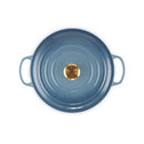 Signature Cast Iron Round Casserole 28cm - Chambray