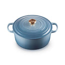 Signature Cast Iron Round Casserole 28cm - Chambray