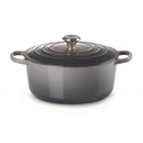 Signature Cast Iron Round Casserole 26cm - Flint
