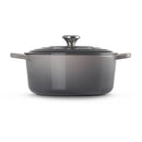 Signature Cast Iron Round Casserole 26cm - Flint