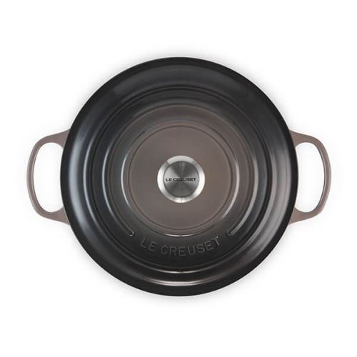 Signature Cast Iron Round Casserole 26cm - Flint