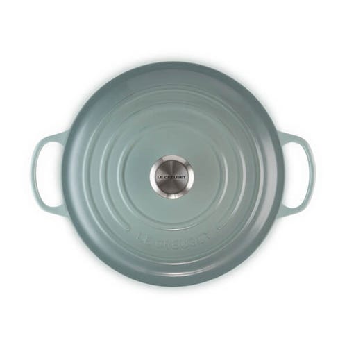 Signature Cast Iron Round Casserole 28cm - Sea Salt