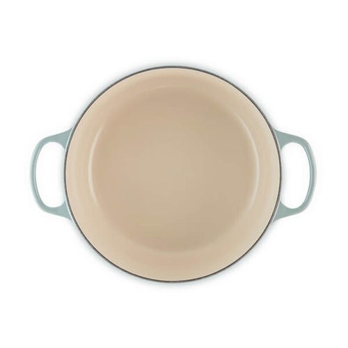 Signature Cast Iron Round Casserole 28cm - Sea Salt