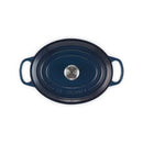 Signature Cast Iron Oval Casserole 27cm - Ink