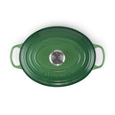 Signature Cast Iron Oval Casserole 27cm - Bamboo