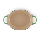 Signature Cast Iron Oval Casserole 27cm - Bamboo