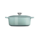 Signature Cast Iron Oval Casserole 27cm - Sea Salt