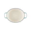 Signature Cast Iron Oval Casserole 27cm - Sea Salt