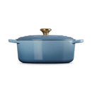 Signature Cast Iron Oval Casserole 29cm - Chambray