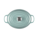 Signature Cast Iron Oval Casserole 29cm - Sea Salt