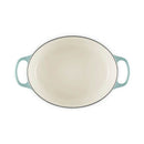 Signature Cast Iron Oval Casserole 29cm - Sea Salt