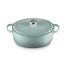 Signature Cast Iron Oval Casserole 29cm - Sea Salt