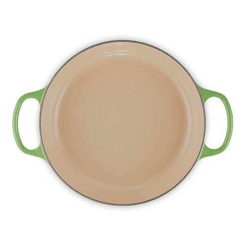 Signature Cast Iron Shallow Casserole 26cm - Bamboo