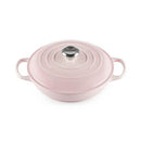 Signature Cast Iron Shallow Casserole 26cm - Shell Pink