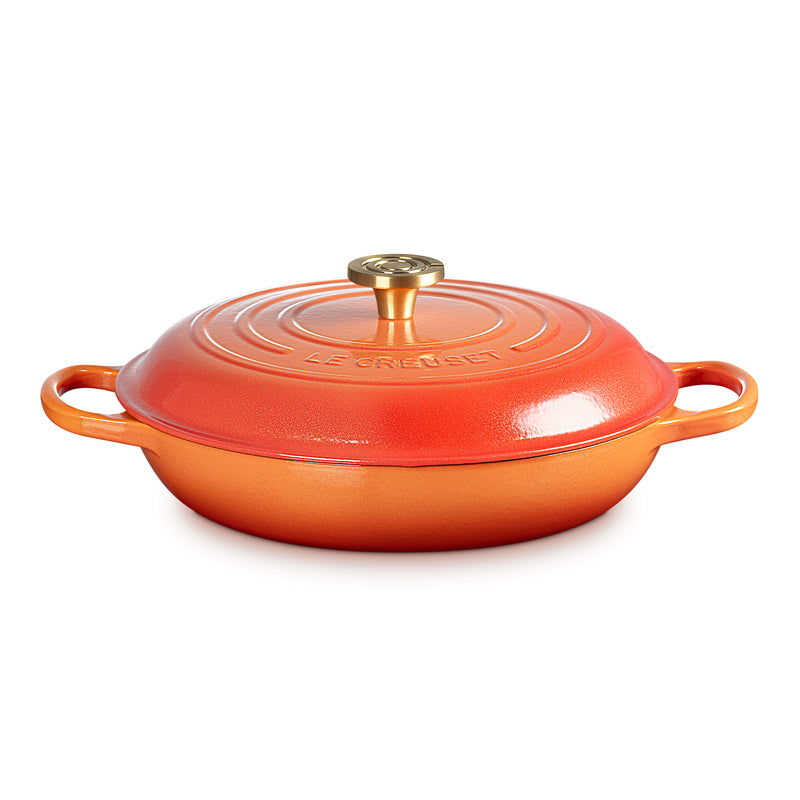 Signature Flamme Dorée Shallow Casserole - 30cm