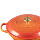 Signature Flamme Dorée Shallow Casserole - 30cm