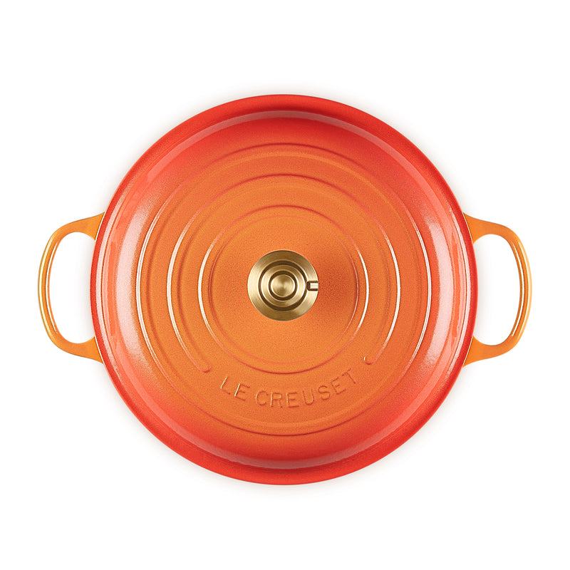 Signature Flamme Dorée Shallow Casserole - 30cm