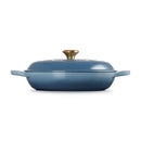 Signature Cast Iron Shallow Casserole 30cm - Chambray