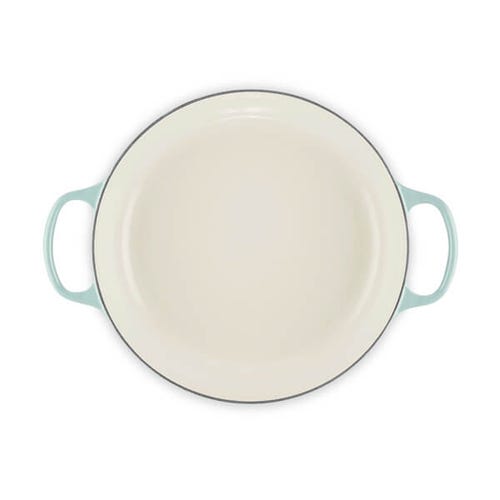 Signature Cast Iron Shallow Casserole 30cm - Sea Salt