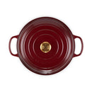Signature Cast Iron Shallow Casserole 30cm - Garnet
