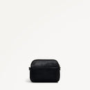 Dukes Place Weave Ziptop Crossbody - Black