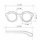 Lauro Round Reading Glasses -