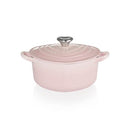 Cast Iron 20cm Heart Casserole - Shell Pink