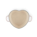 Cast Iron 20cm Heart Casserole - Shell Pink