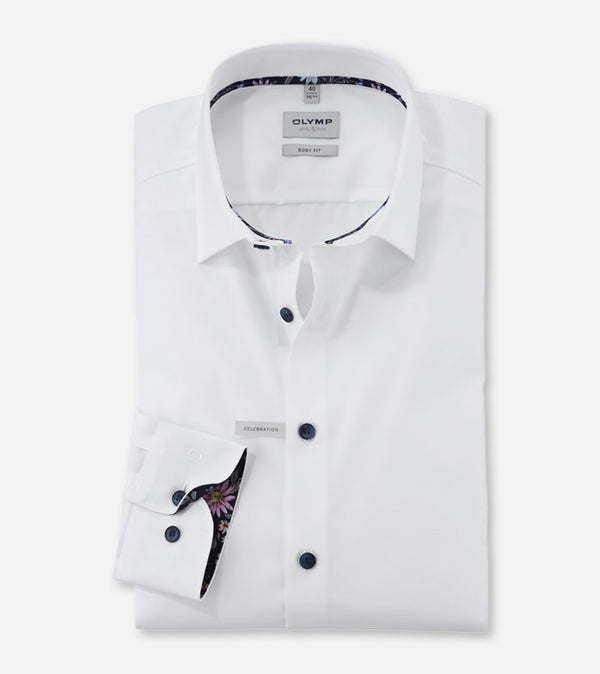 Body Fit Shirt - White