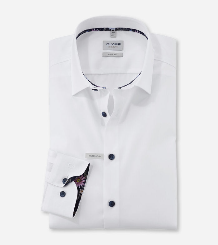 Body Fit Shirt - White