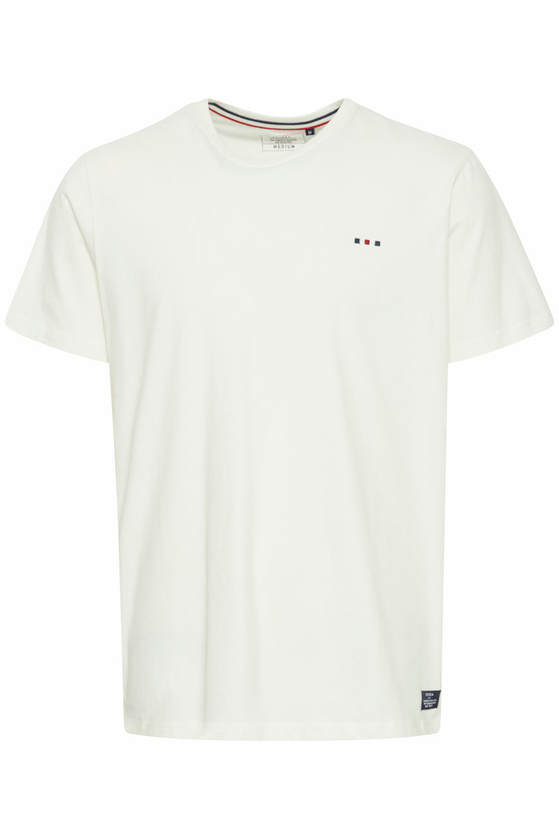 Tom SS Basic Logo T-Shirt - Snow White