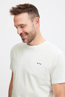 Tom SS Basic Logo T-Shirt - Snow White