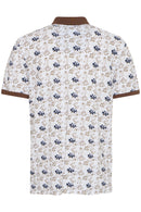 Pele Floral AOP Polo Shirt - Crockery