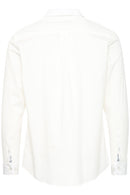 Sverre Stretch Long Sleeve Shirt - Snow White