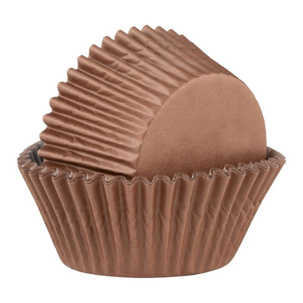 Brown Muffin Cases - Set of 40