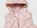 Girls Hooded Gilet - Pink