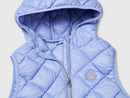 Girls Hooded Gilet - Lavender