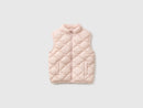 Girls Rain Defender Padded Gilet - Soft Pink