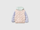 Girls Padded Jacket - Pink/lilac