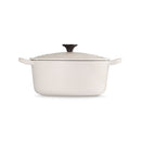 Classic Cast Iron Round Casserole - Crème