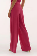 Signature WideLeg Trouser - Geranium