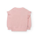 Fleece Top Trousers Set - Pink